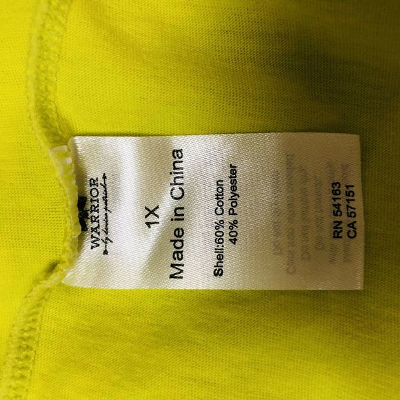 Warrior by Danica Patrich Plus Size 1X  Blouse Top - Picture 6 of 6